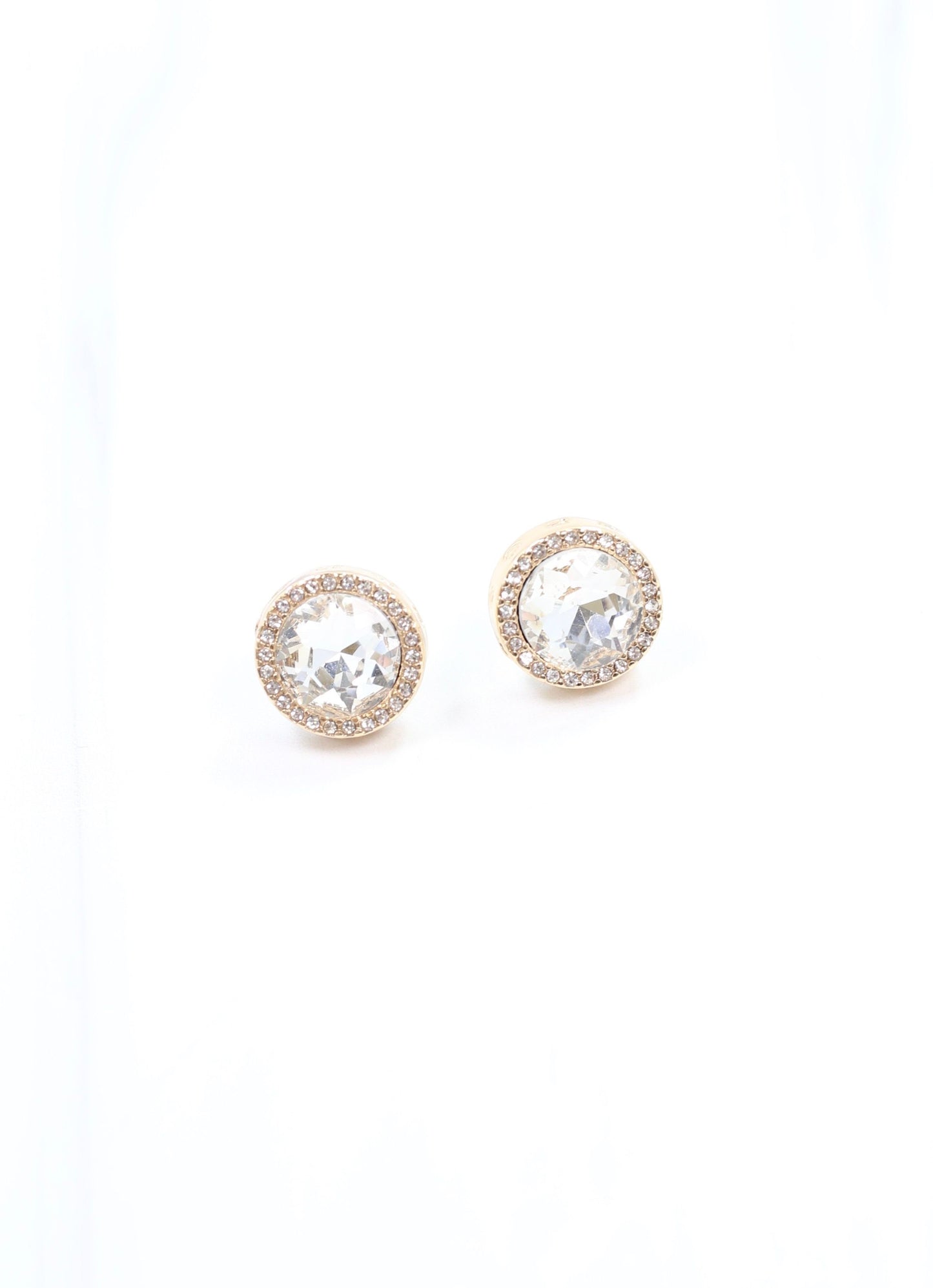 Carlos Crystal Stud Earring CLEAR