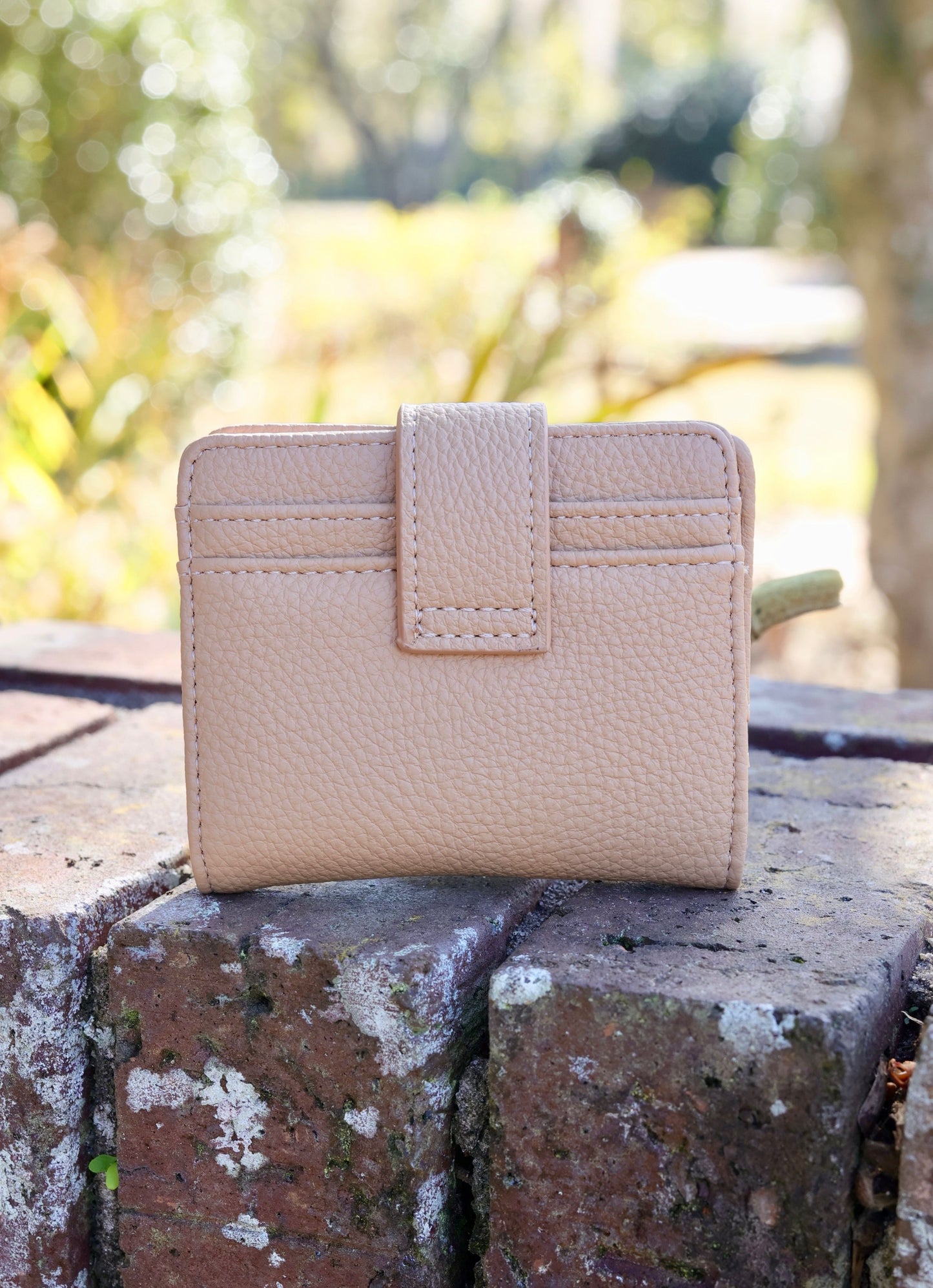 Tate Card Holder Wallet Tan