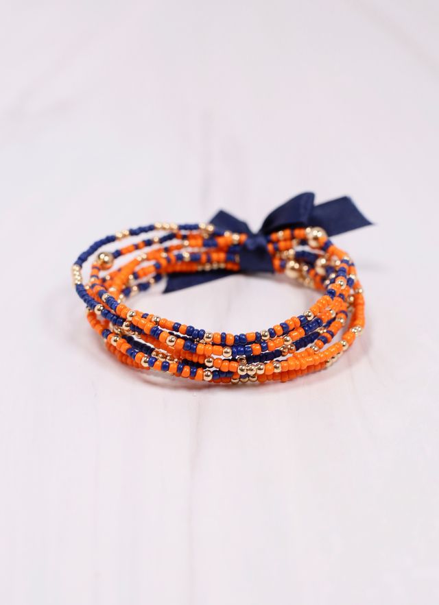 Karnes Bracelet Set ORANGE NAVY