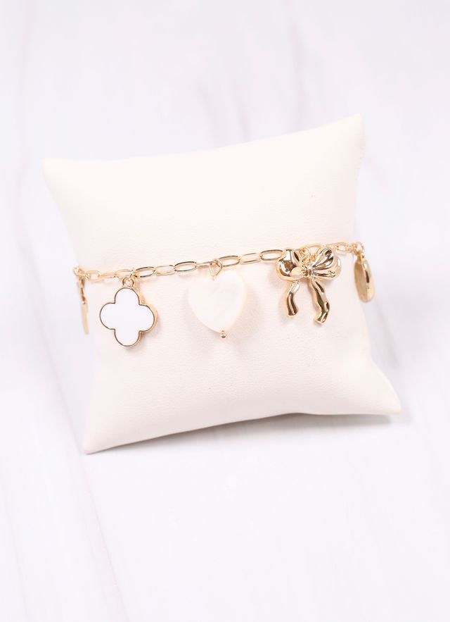 Dubois Charm Bracelet Gold