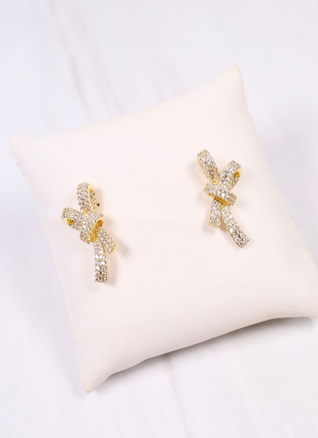 Lovitz CZ Earring GOLD