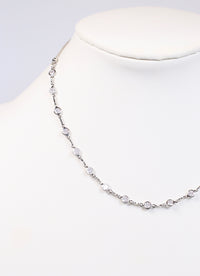 Cantley CZ Necklace SILVER