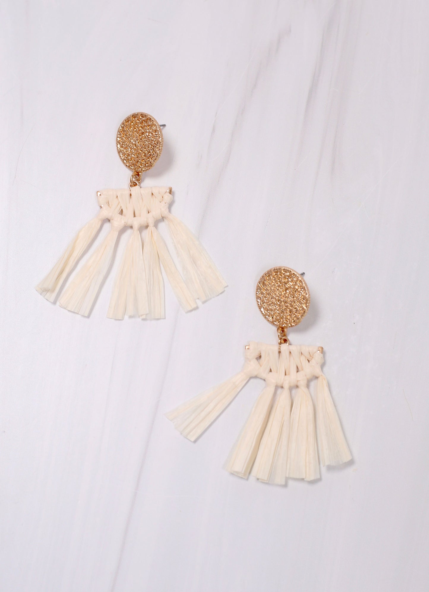 Sherbrooke Wrapped Drop Earring Ivory