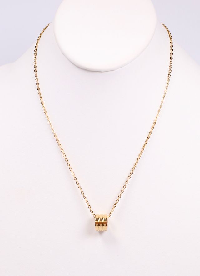 Andres Necklace with Charm GOLD