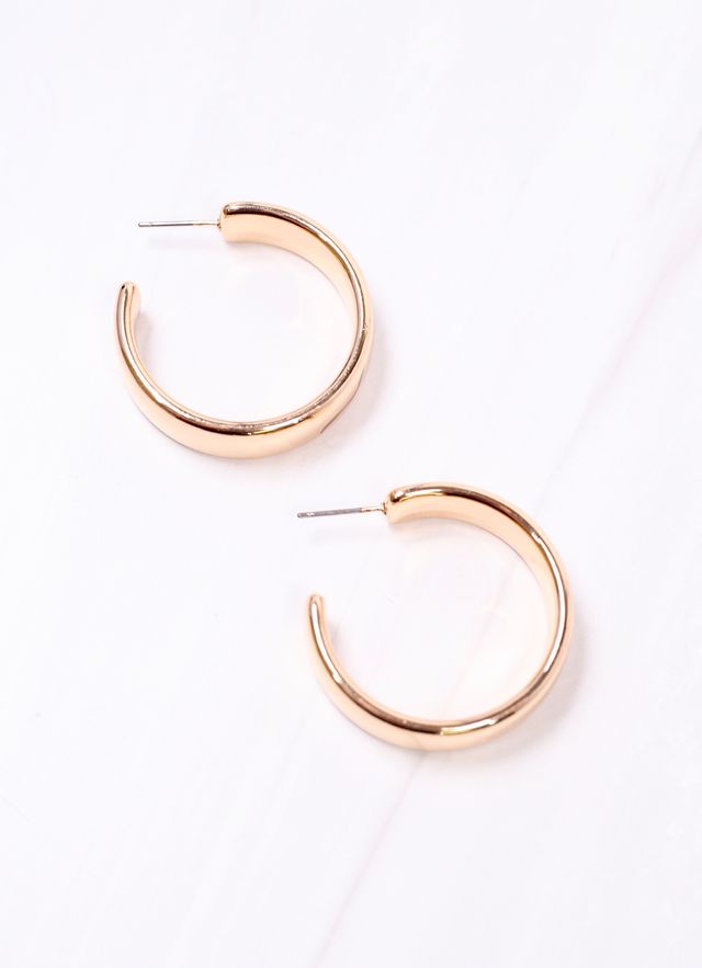 Keyser Hoop Earring GOLD