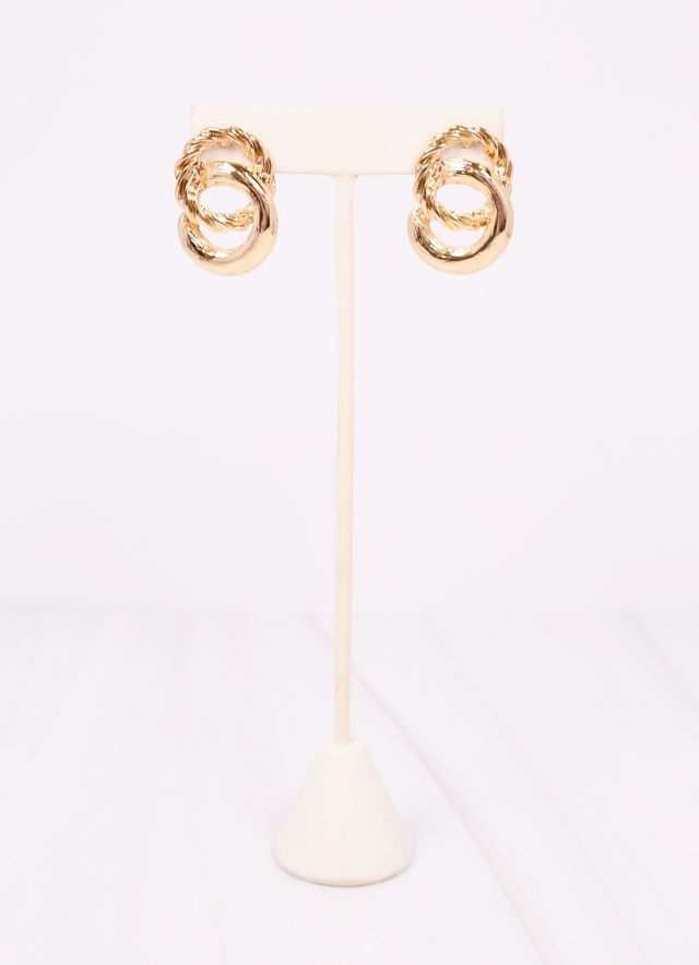 Rodger Link Drop Earring GOLD