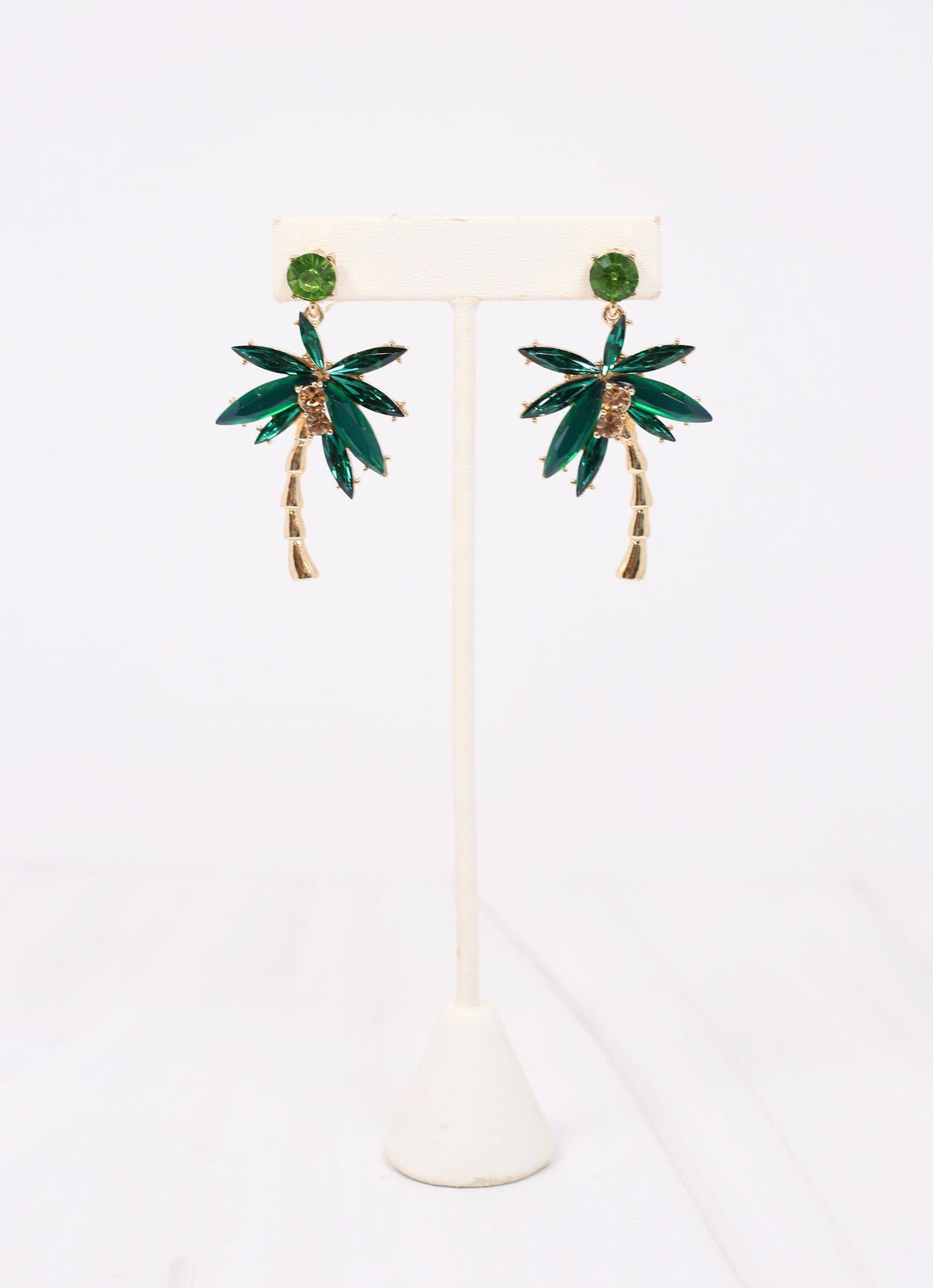 Under the Palm Tree Earring GREEN
