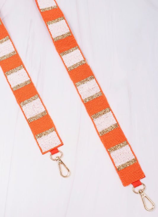 Stadium Striped Strap ORANGE