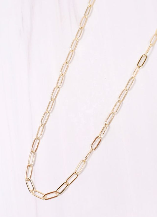 Corena Link Necklace GOLD