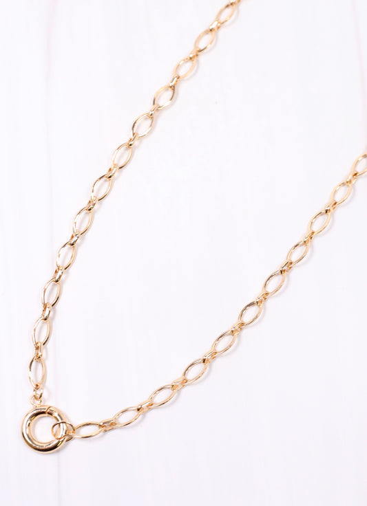 Andrews Link Necklace GOLD