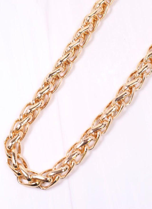 Kari Link Necklace GOLD