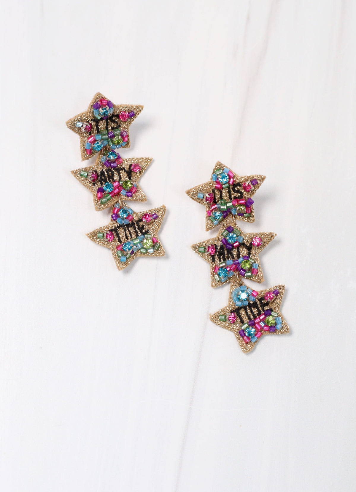 It's Party Time Star Earring MULTI