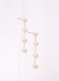 Barton Pearl Drop Earring CREAM