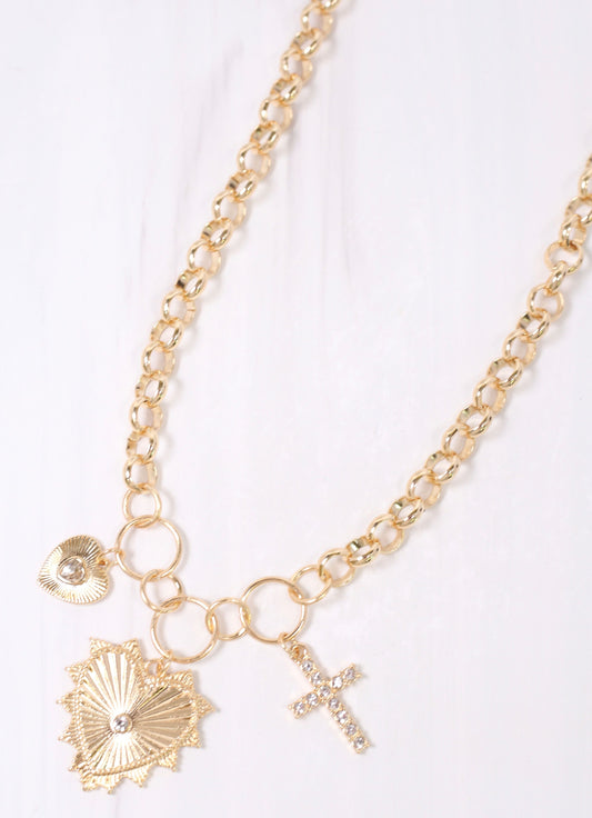 Bure Charm Necklace GOLD