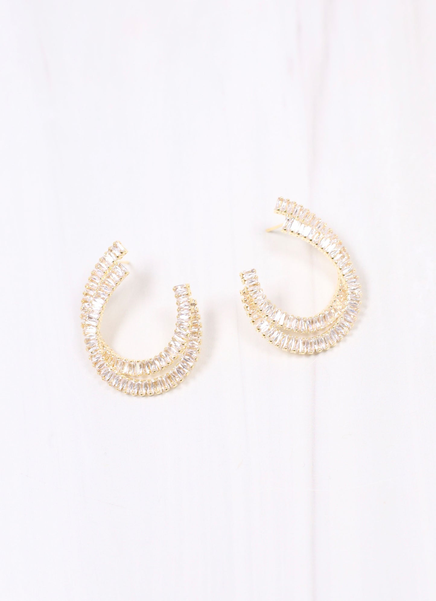 DiLaurentis CZ Earring GOLD