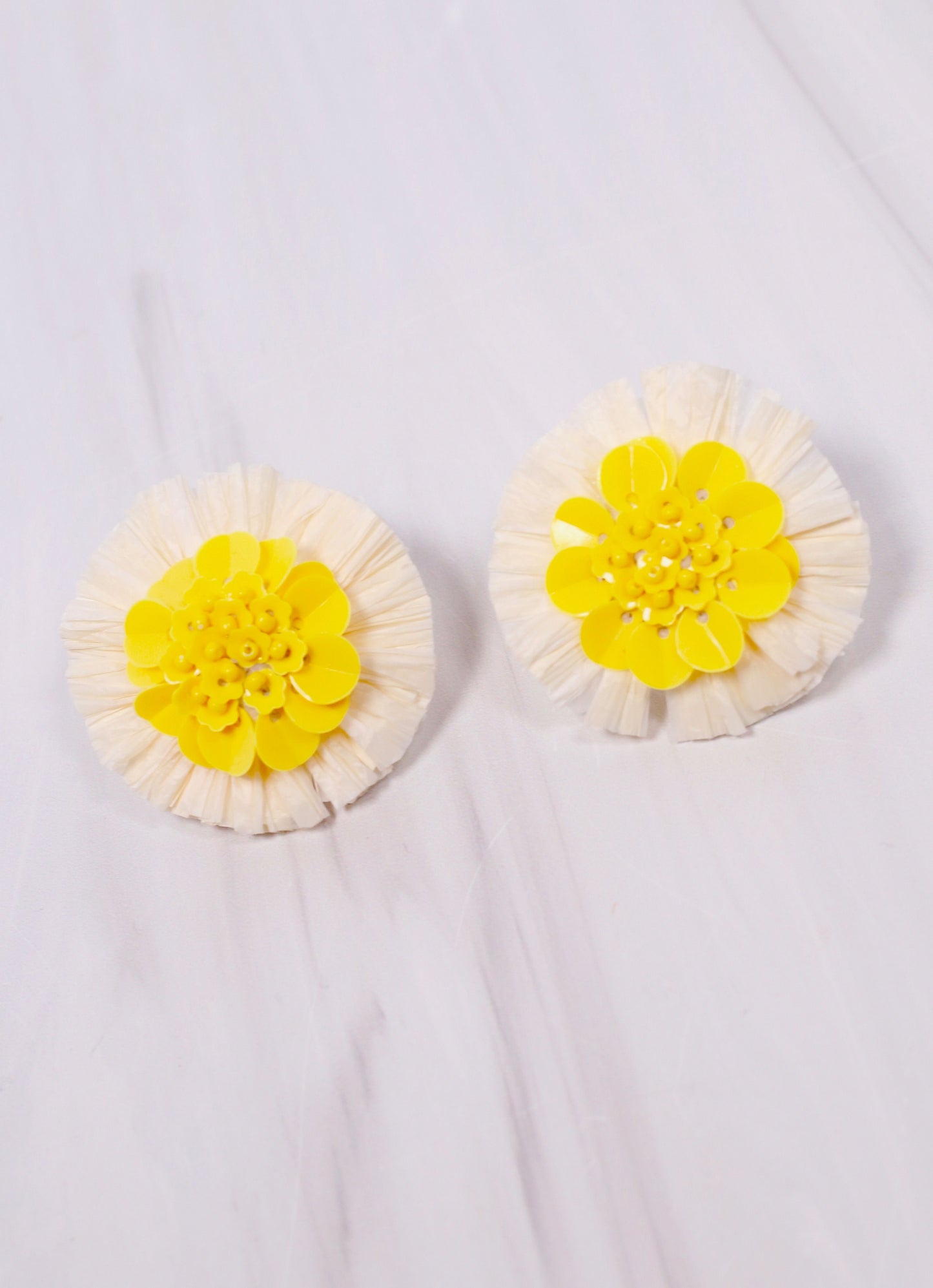 Khloe Flower Earring YELLOW