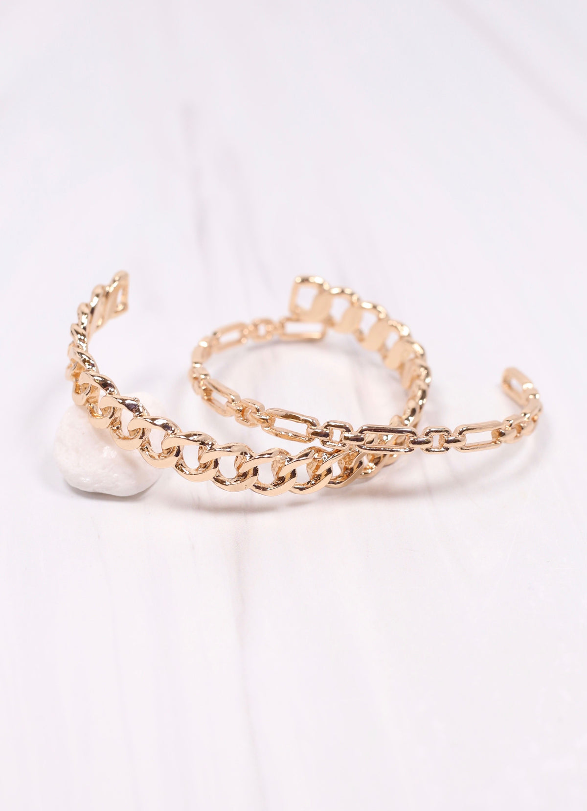 Janet Cuff Bracelet Set GOLD