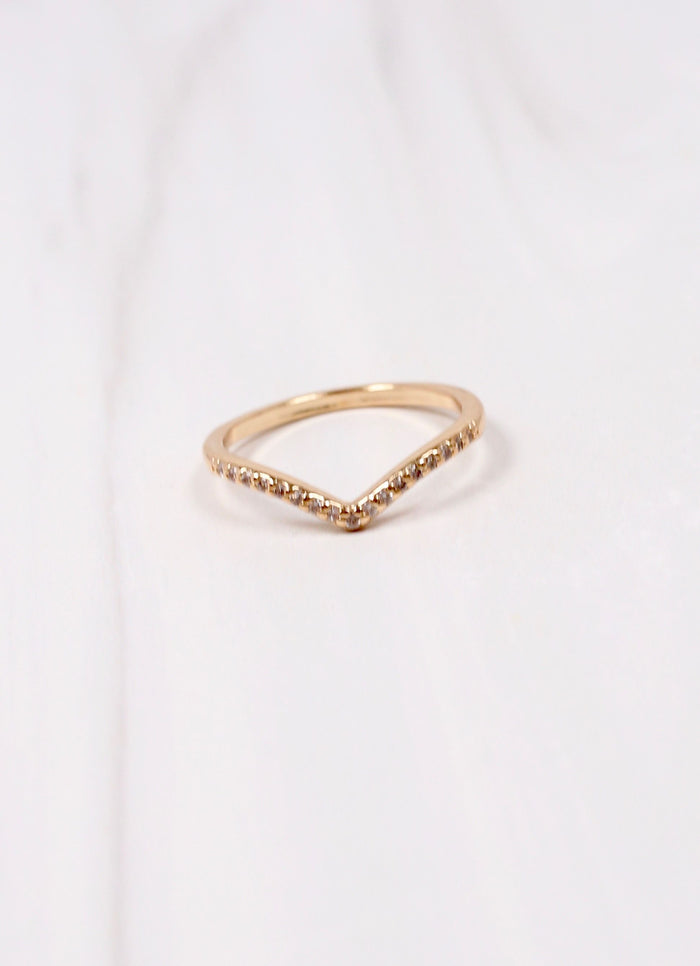 Rockland CZ Ring GOLD