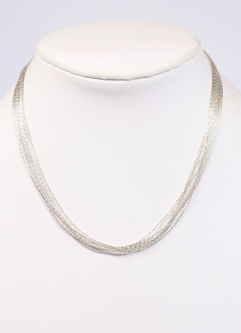 Barnabe Layered Necklace SILVER
