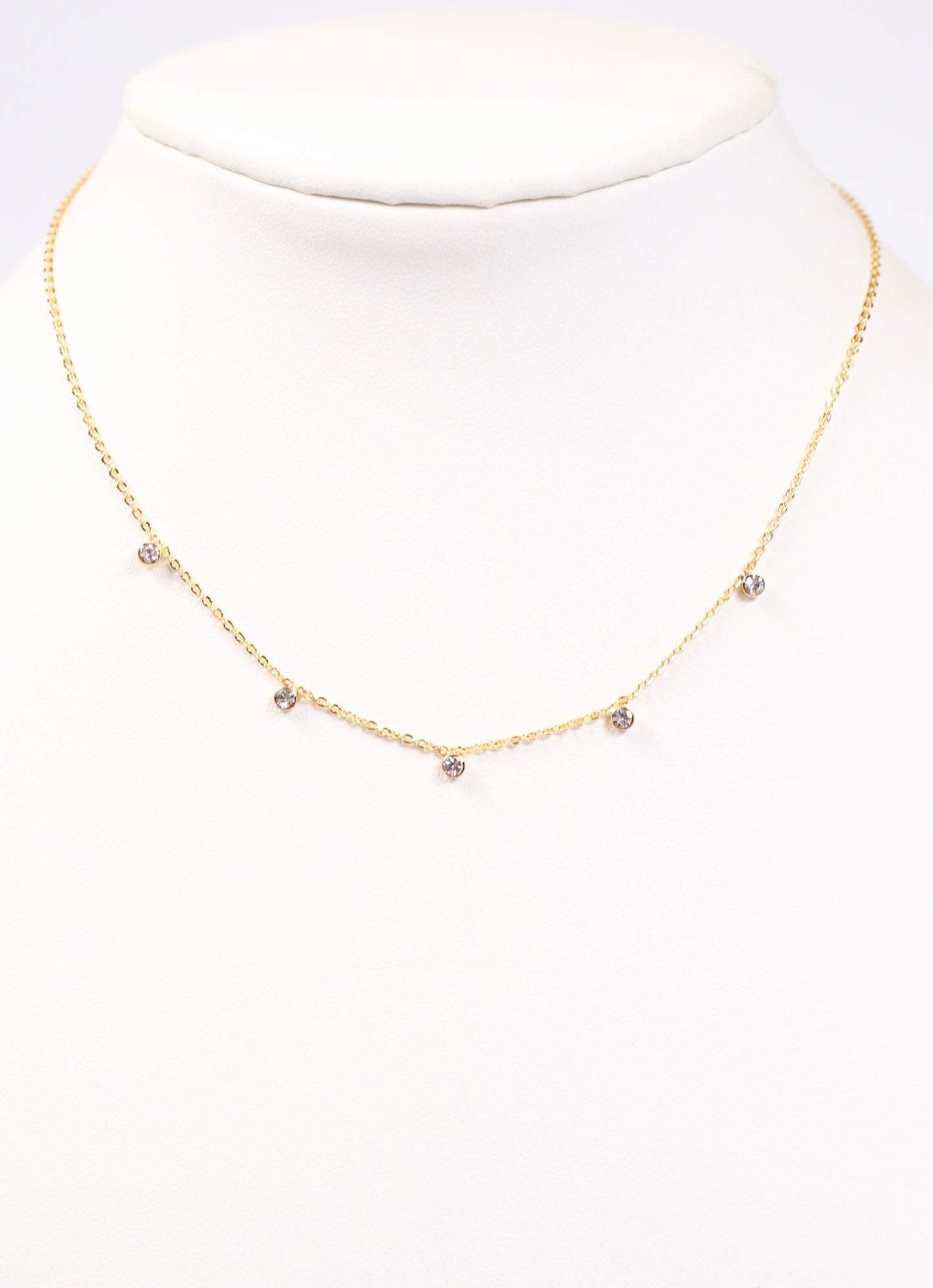 Chichie CZ Necklace GOLD