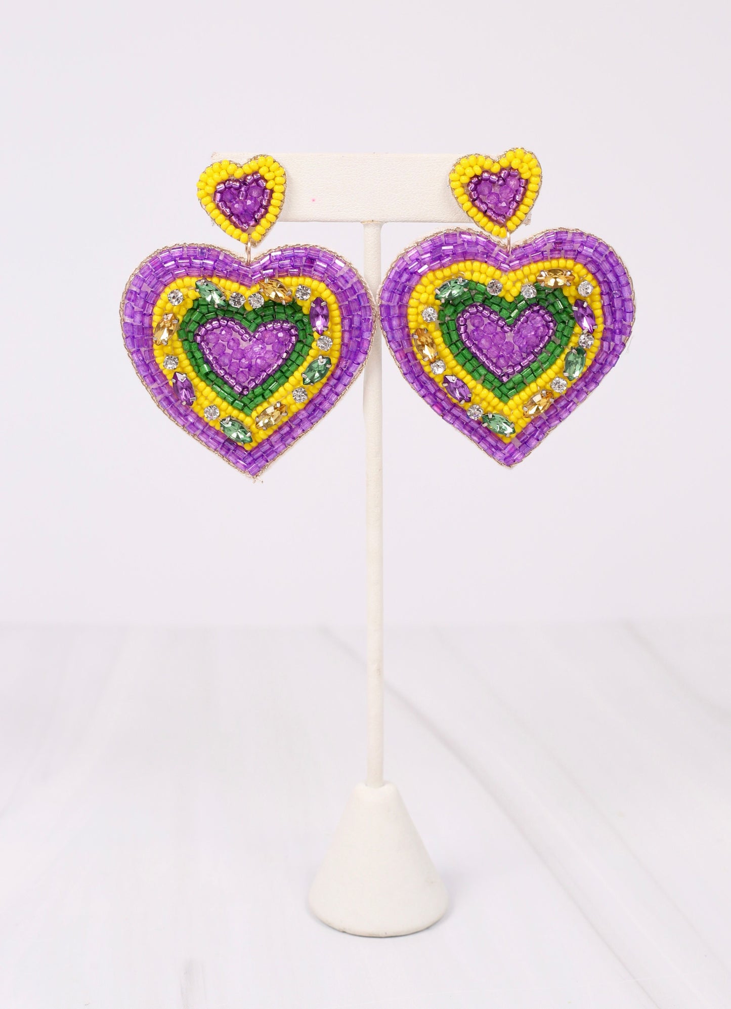 Mardi Love Heart Earring MULTI