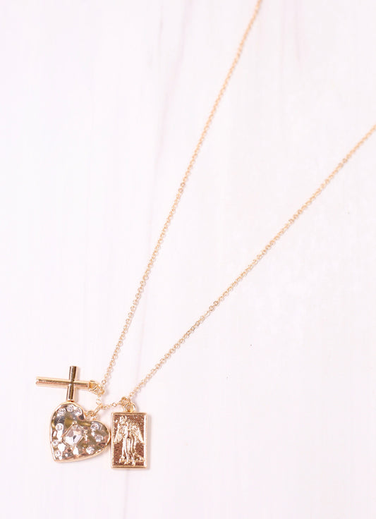 McCord Charm Necklace GOLD