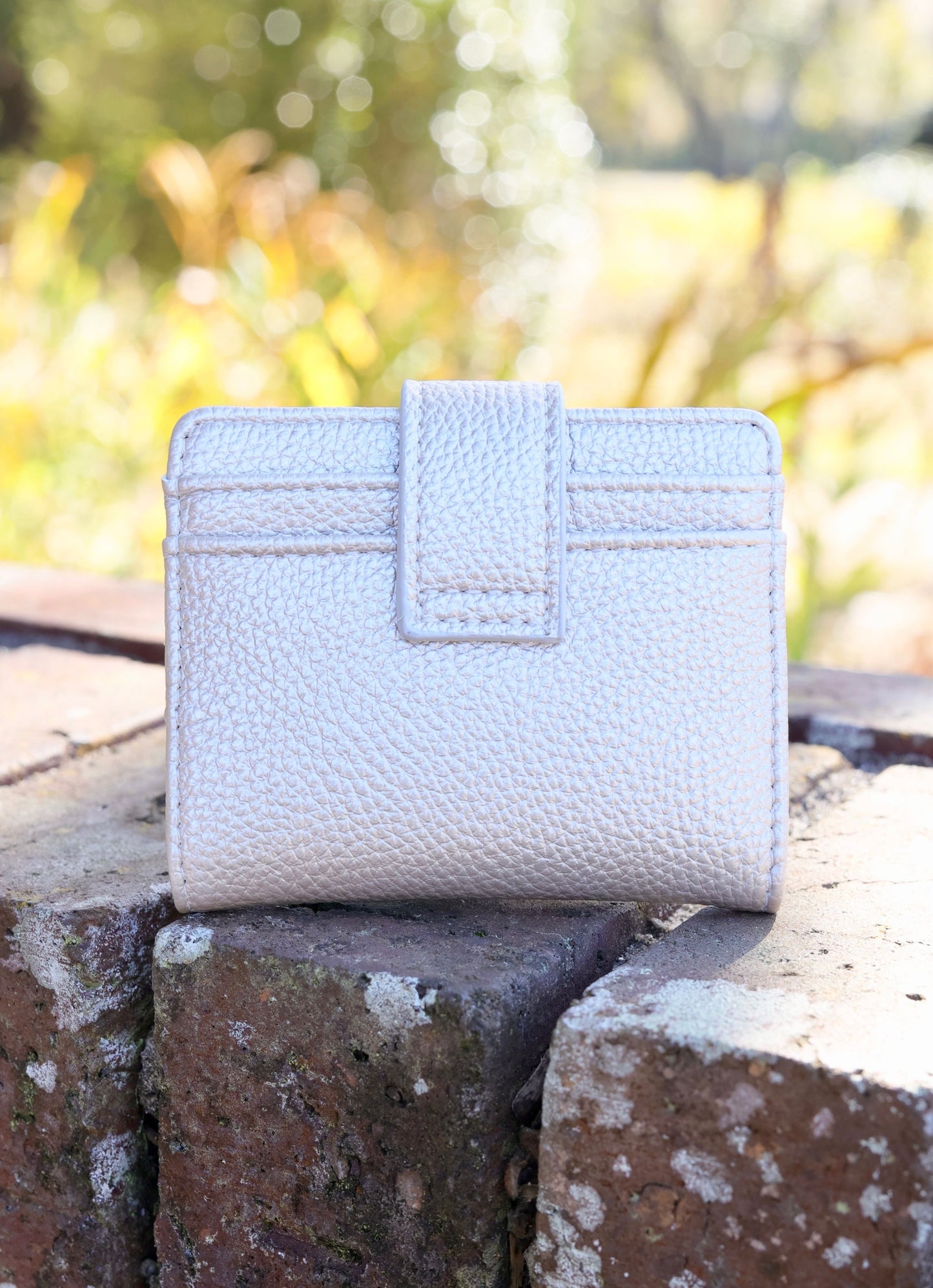 Tate Card Holder Wallet Pearl