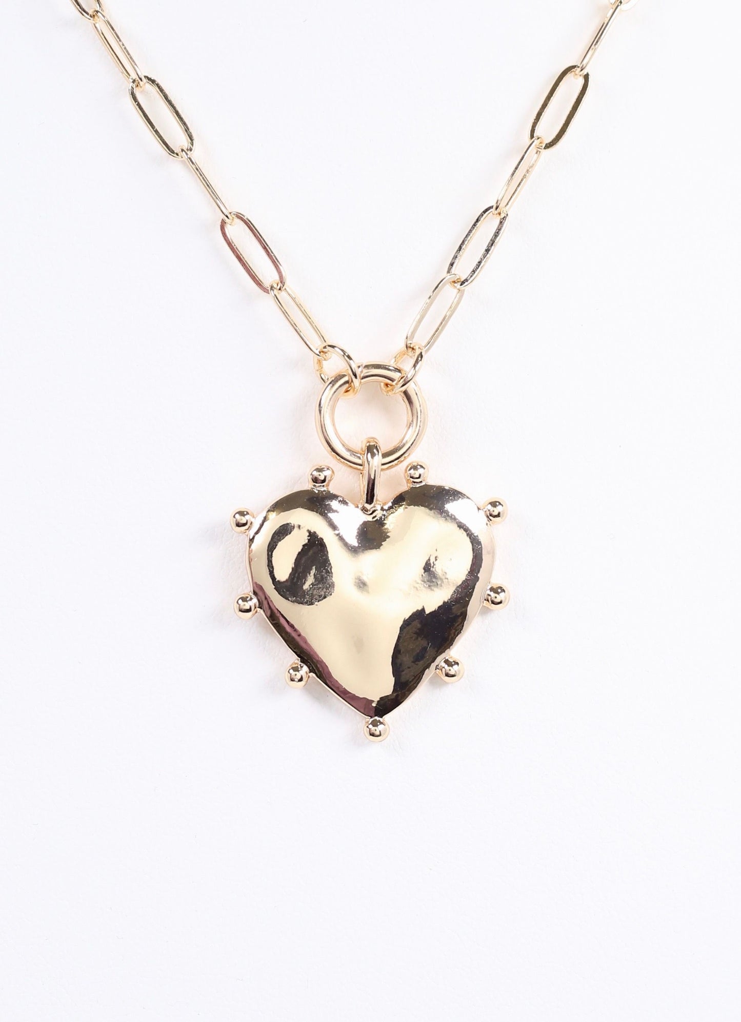 Bernier Heart Necklace GOLD