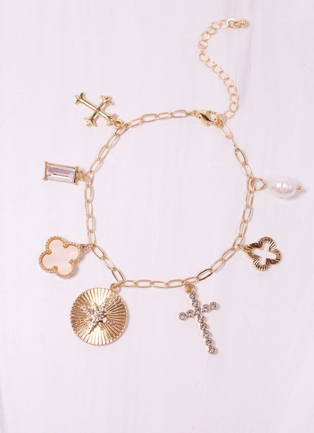 Mipsy Charm Bracelet GOLD