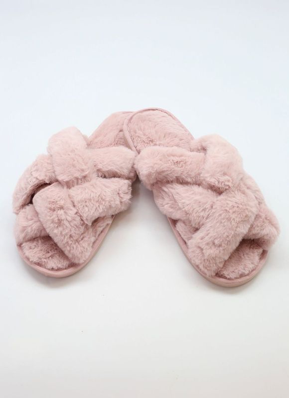 Sofie Open Slippers (6 Pack) BLUSH