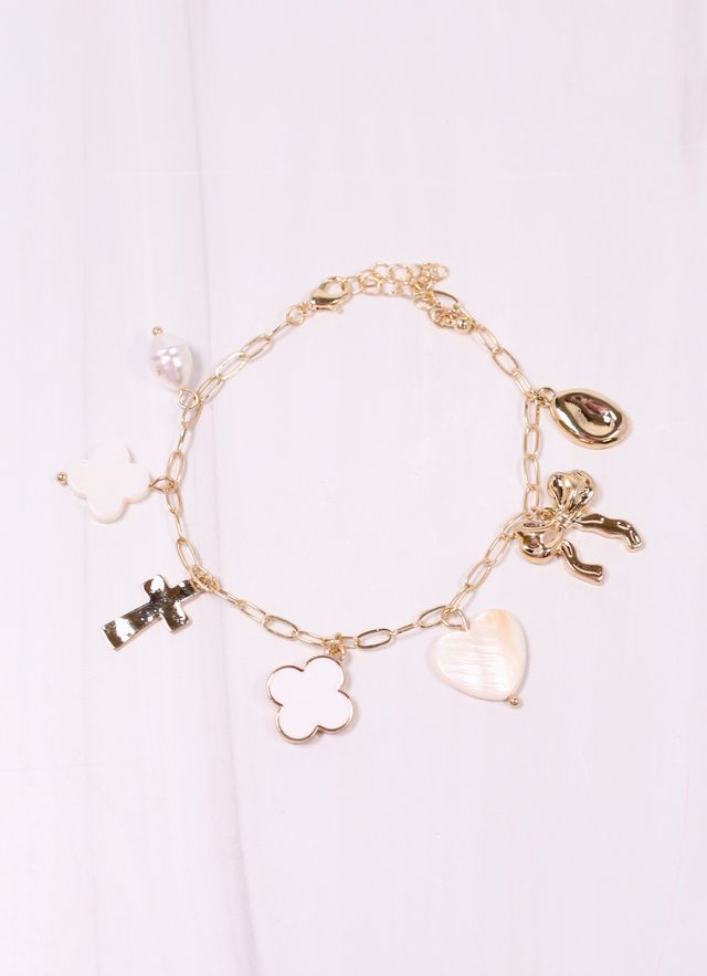 Dubois Charm Bracelet Gold