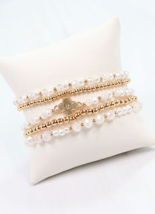 Azura Bracelet Set Gold