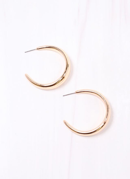 Combs Hoop Earring GOLD