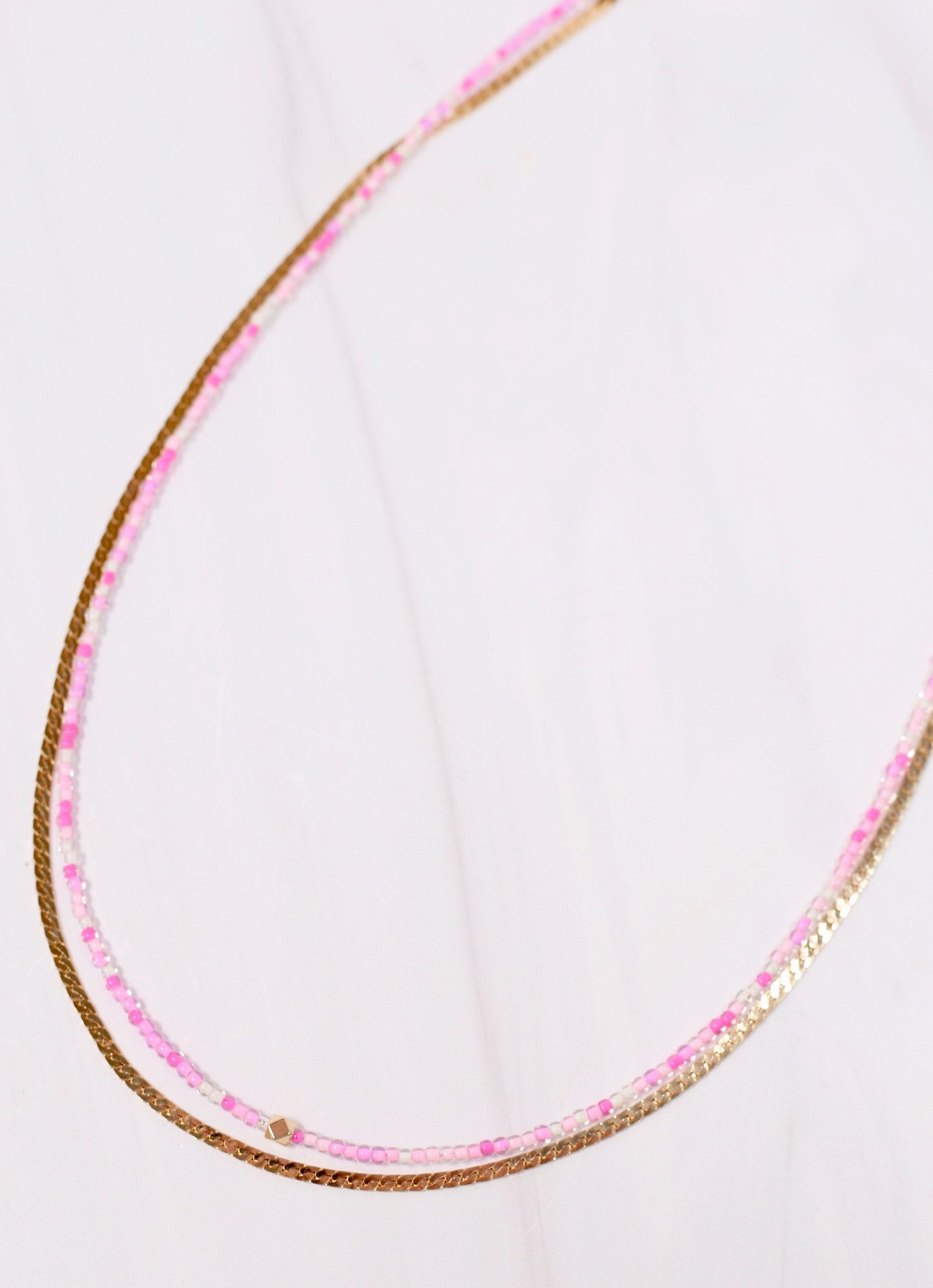 Sambro Layered Necklace PINK