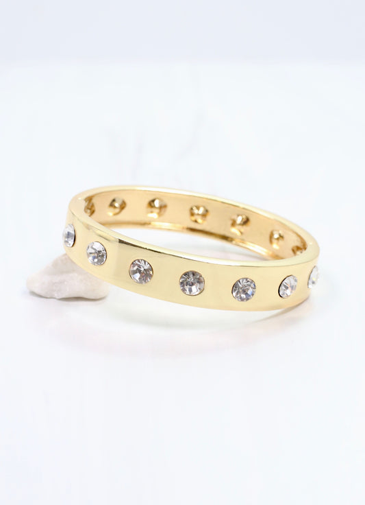 Hartman CZ Bangle Bracelet GOLD