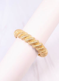 Governor Twisted Stretch Bracelet GOLD