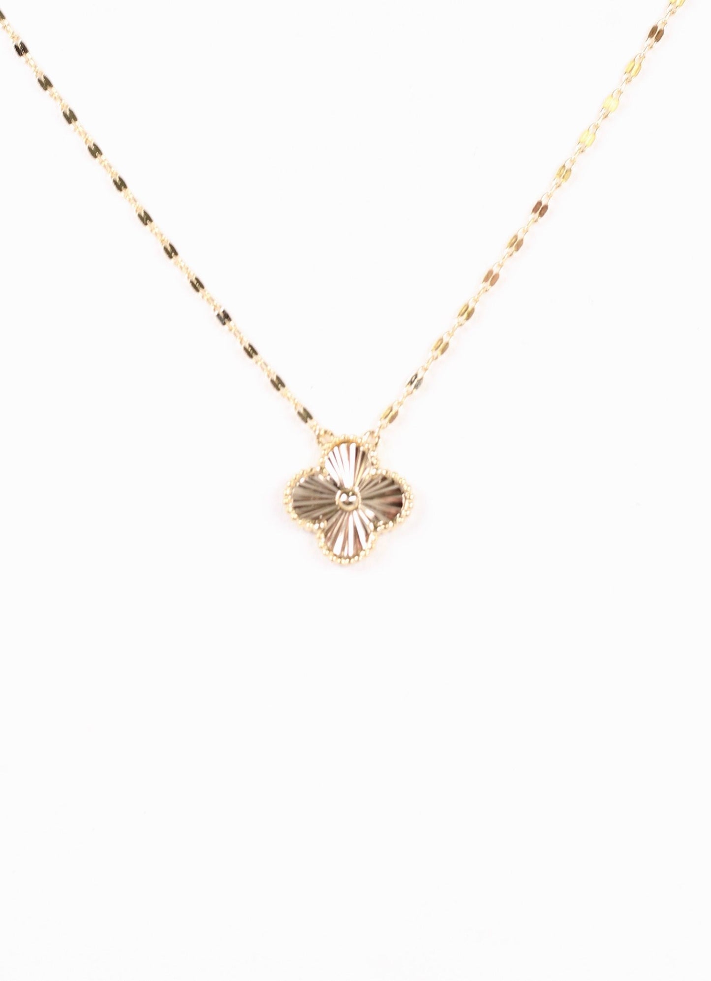 Wray Clover Necklace GOLD