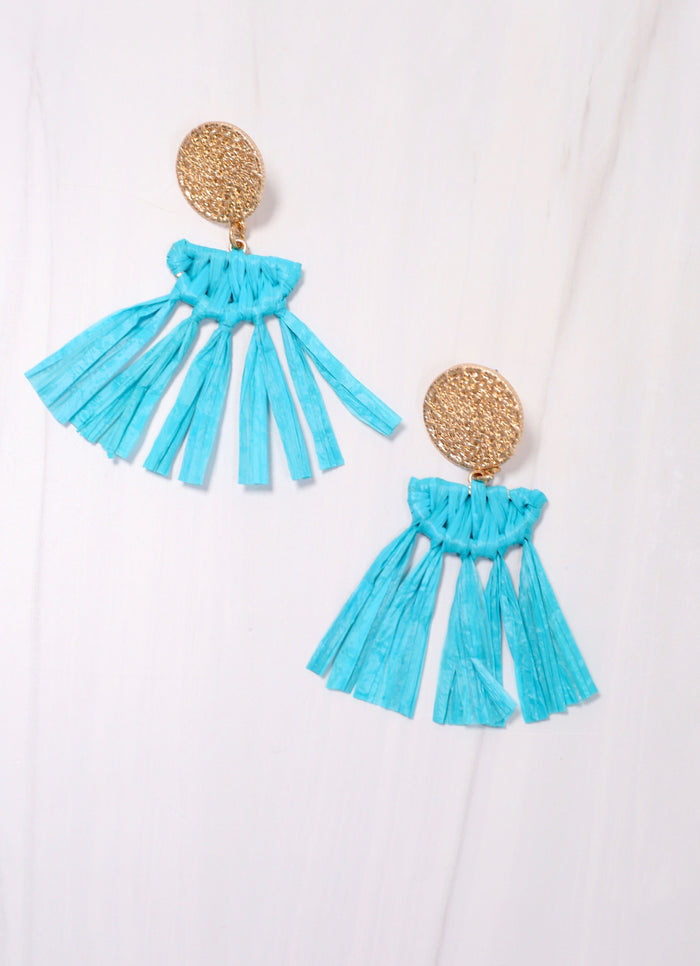 Sherbrooke Wrapped Drop Earring TURQUOISE