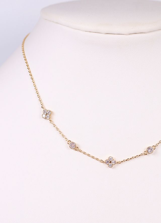 Rayane CZ Necklace GOLD