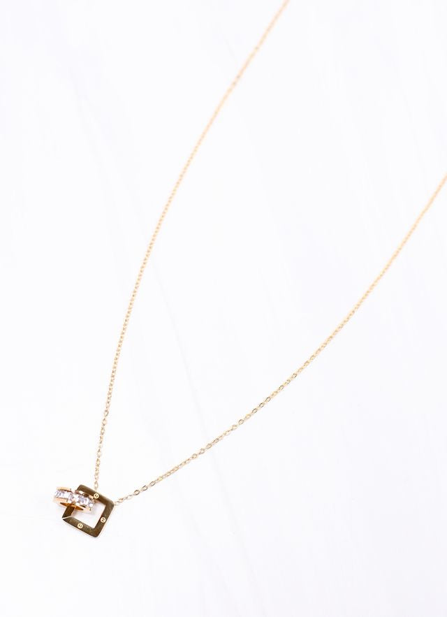 Kate Necklace with Charms GOLD