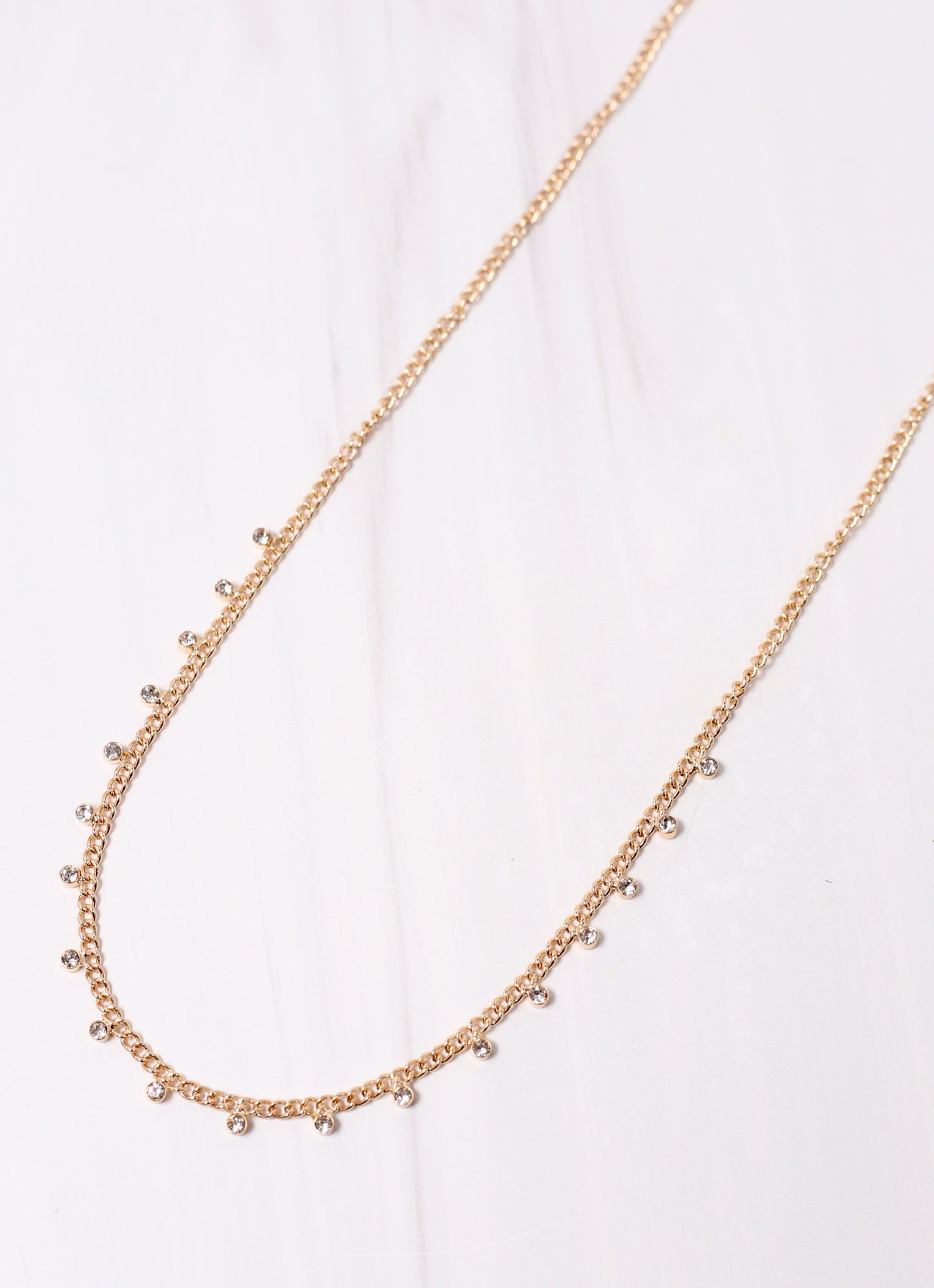 Sydney CZ Necklace GOLD