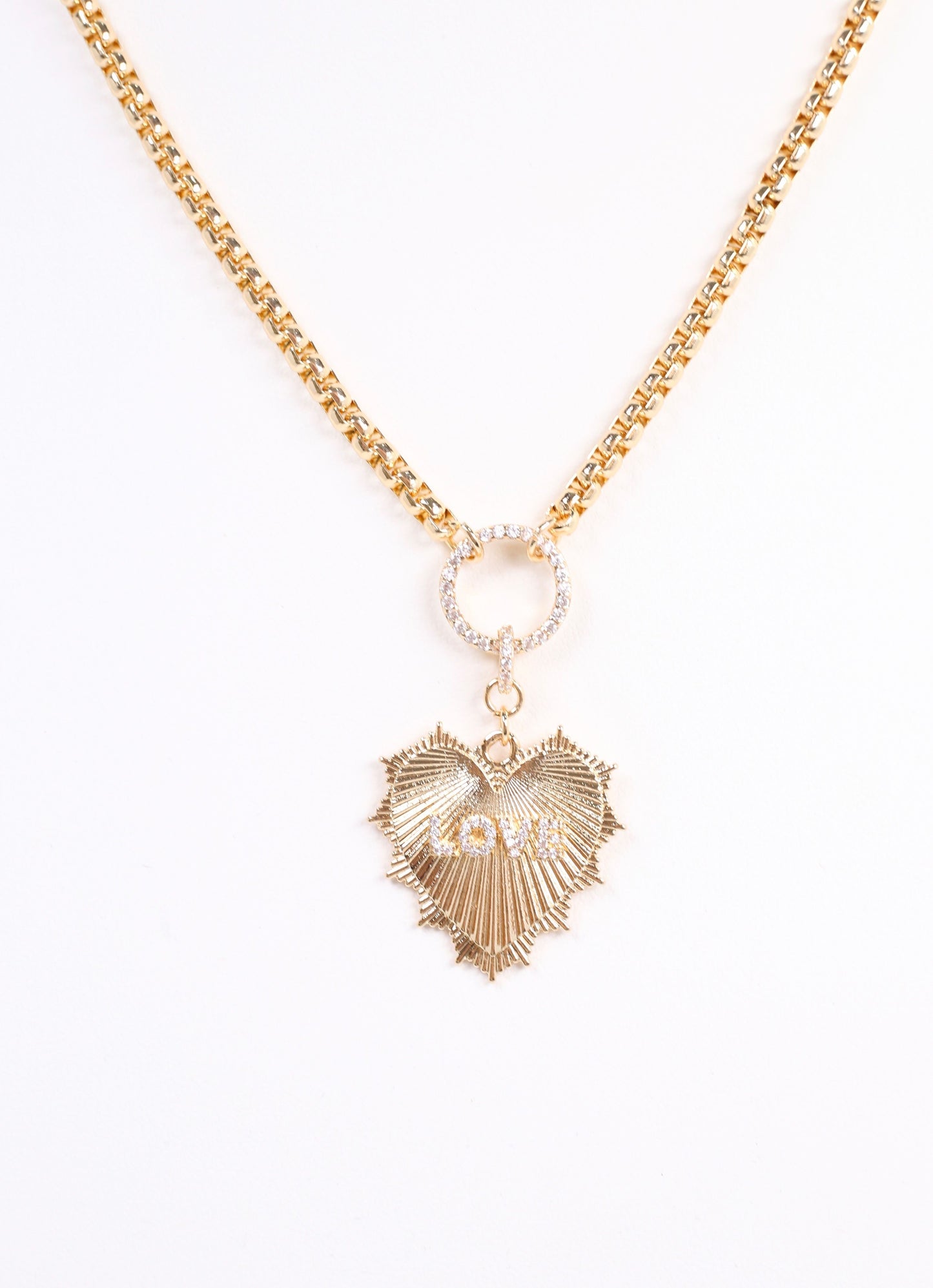 Johnson Heart Necklace GOLD