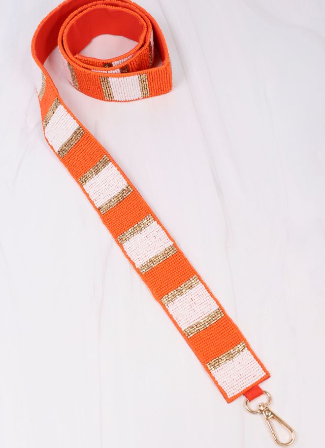 Stadium Striped Strap ORANGE