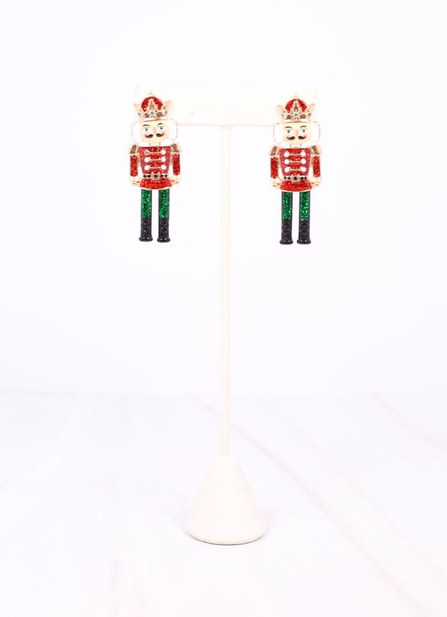 Nutcracker Waltz Earring RED