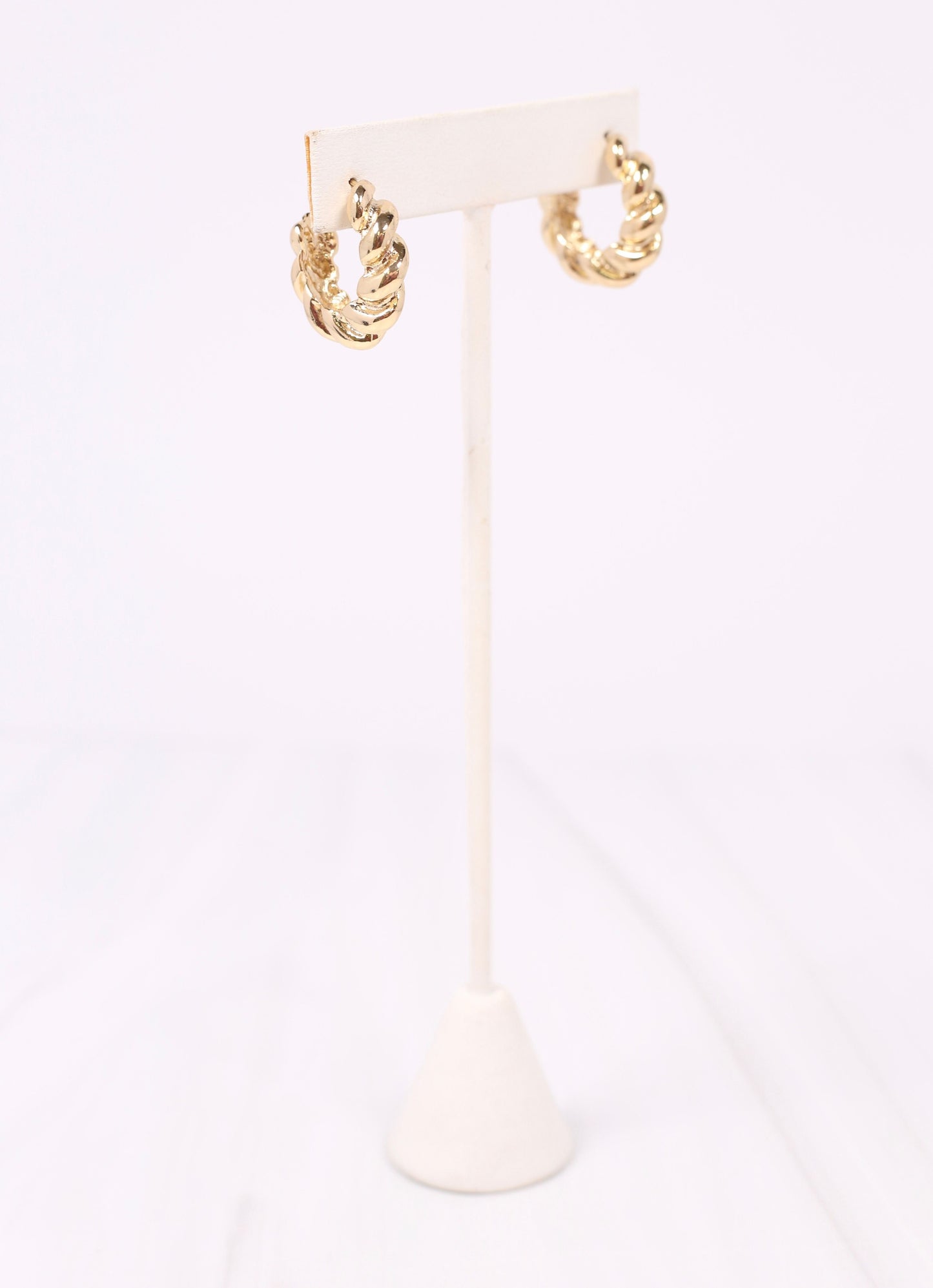 Ralston Twisted Hoop Earring GOLD