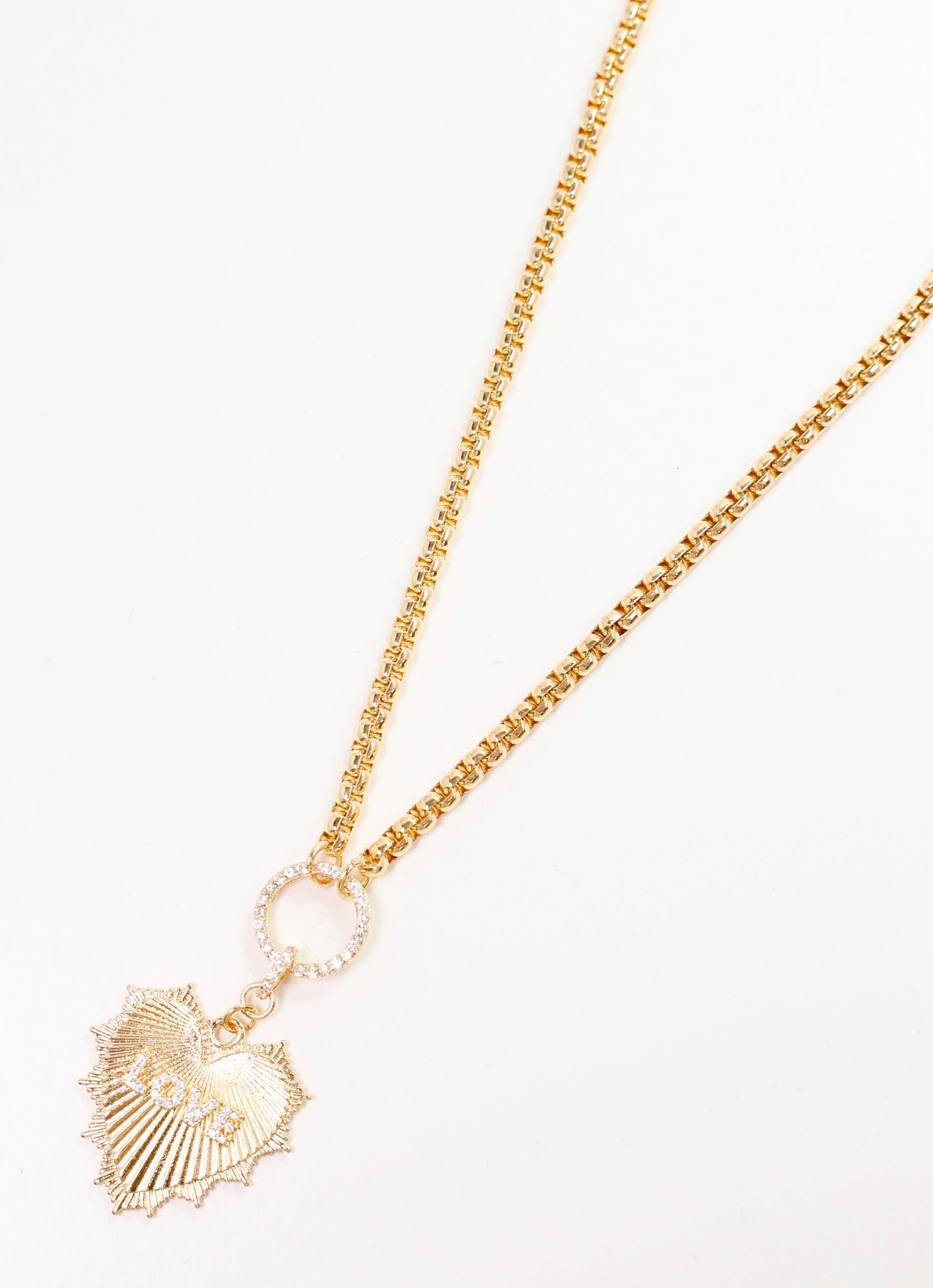 Johnson Heart Necklace GOLD