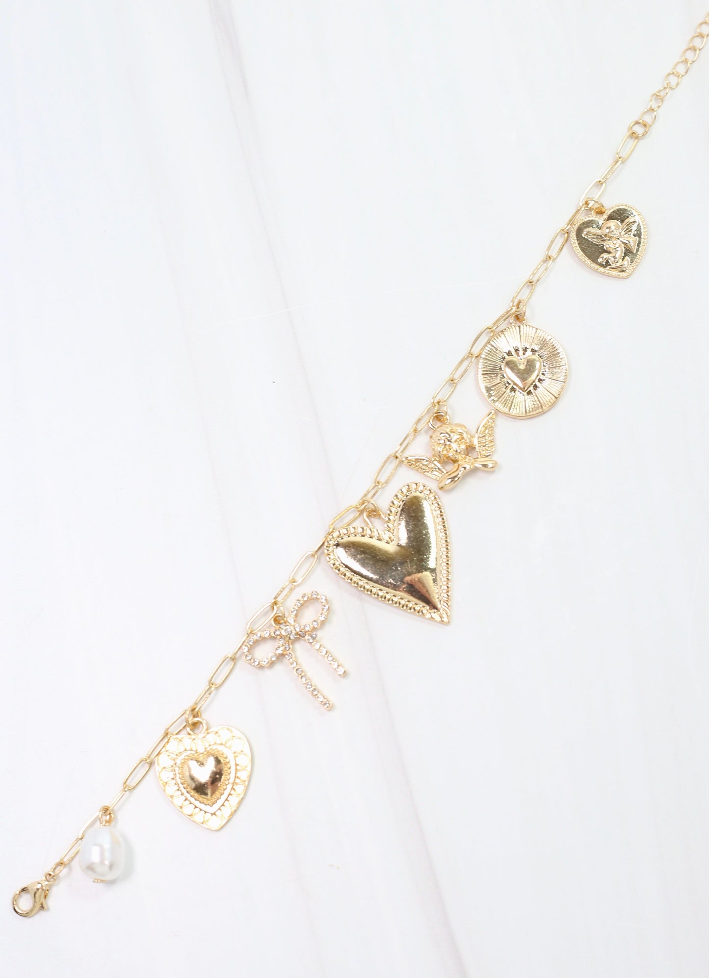 McKay Charm Bracelet Gold