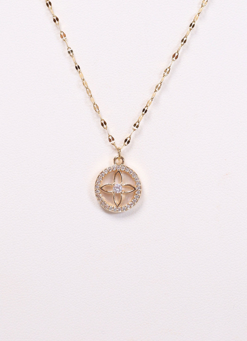 Fuller Necklace with Charm GOLD