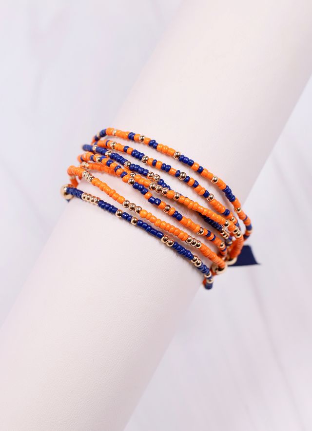 Karnes Bracelet Set ORANGE NAVY