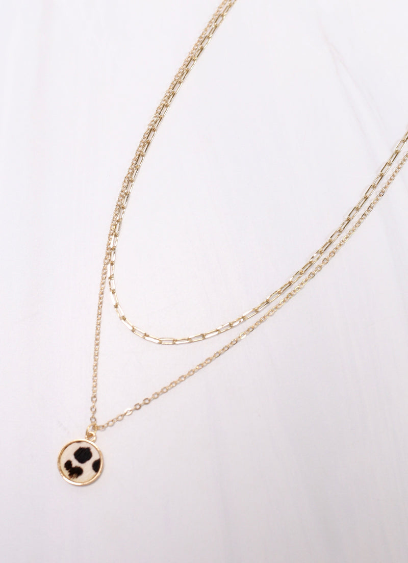 Esterville Layered Necklace WHITE